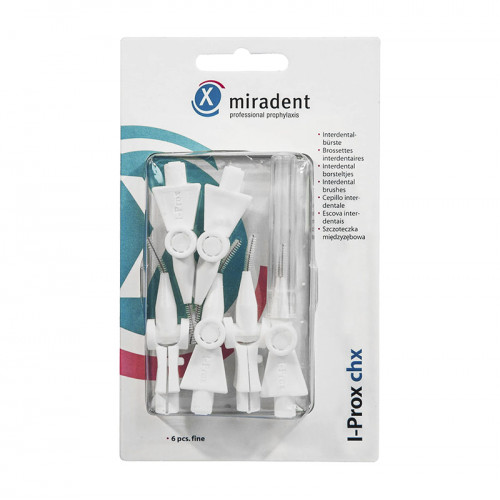 Ершики Miradent I-Prox chx ершики fine, 6 шт Ершики Miradent I-Prox chx ершики fine, 6 шт