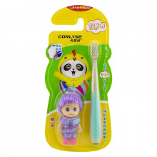 Детская зубная щетка Corlyse kids Doll NO.305 с игрушкой