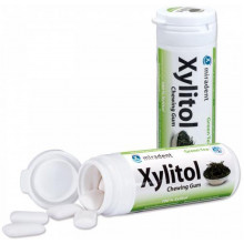 Жевательная резинка Miradent Xylitol Зеленый чай, 30 шт