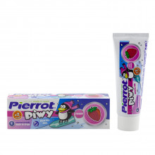Детская зубная паста-гель Pierrot Piwy Strawberry Gel 75 мл