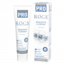 Зубная паста R.O.C.S. PRO Brackets - Ortho , 100мл