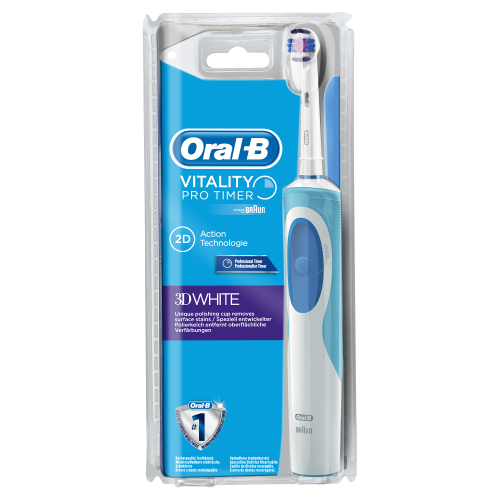 Электрическая зубная щетка Braun Oral-B Vitality 3D White