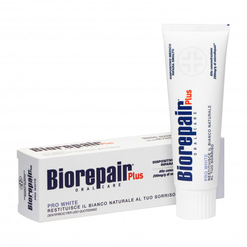 Зубная паста Biorepair Plus Pro White, 75 мл Зубная паста Biorepair Plus Pro White, 75 мл