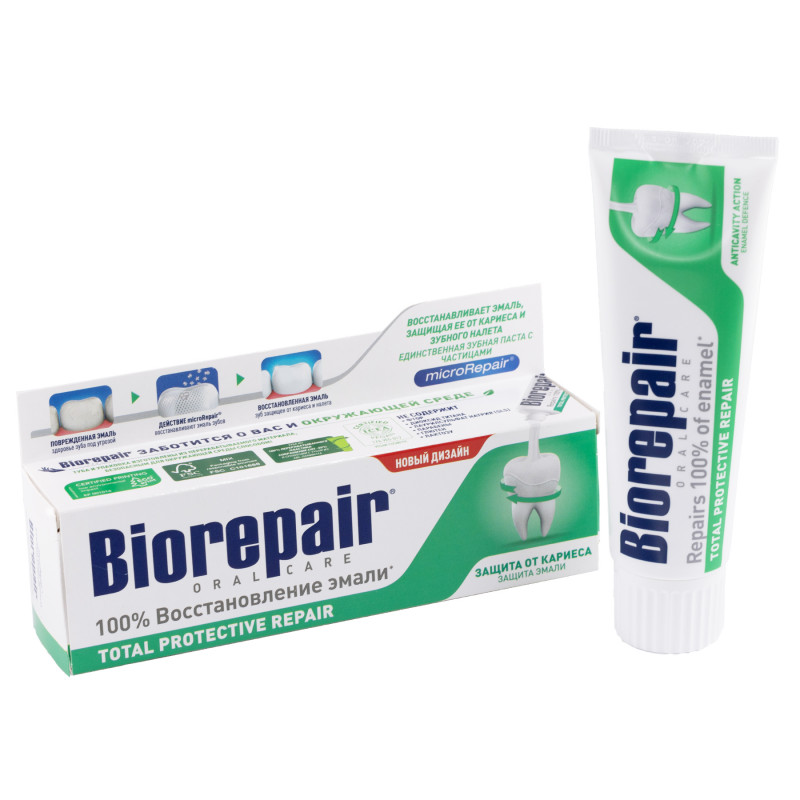 зубная паста biorepair total protective