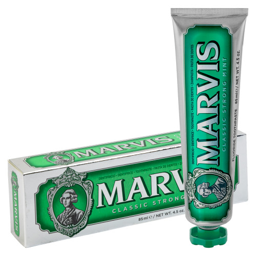 Зубная паста Marvis Classic Strong Mint, Классическая Мята, 85мл