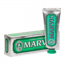 Зубная паста Marvis Classic Strong Mint, Классическая Мята, 25 мл