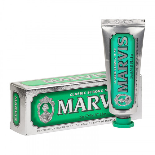 Зубная паста Marvis Classic Strong Mint, Классическая Мята, 25 мл