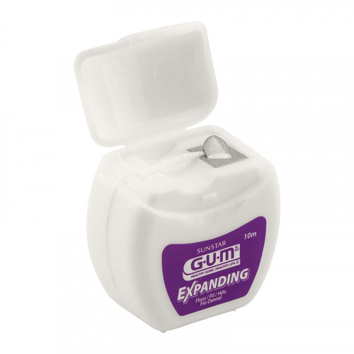 Зубная нить GUM Expanding Floss, 10 м