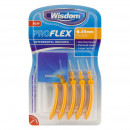 Ершики Wisdom Proflex 0.45 mm цилиндрические, 5 шт