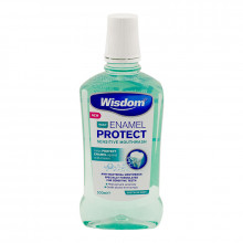 Ополаскиватель Wisdom Enamel Protect Sensitive для чувствительных зубов, 500 мл