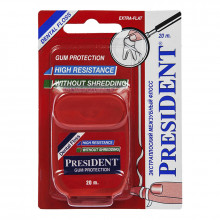 Флосс PresiDENT Gum Protection 20 м