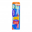 Набор зубных щеток Wisdom Xtra Clean Twin 2 шт., medium