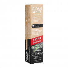 Зубная паста Global White Extra Whitening Активный кислород, без фтора, 100 г