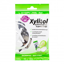 Леденцы с ксилитом Miradent XYLITOL DROPS вкус дыни, 60 г