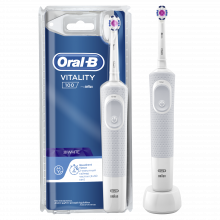 Braun Oral-B Vitality D100 3D white - Электрическая зубная щетка, белая