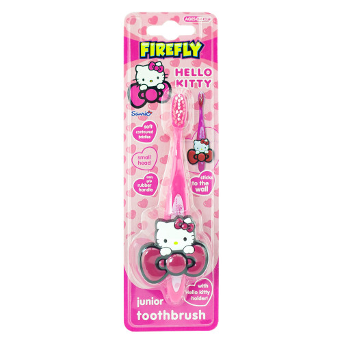 Зубная щетка Hello Kitty HK-18 Junior, с держателем-присоской, от 3 лет
