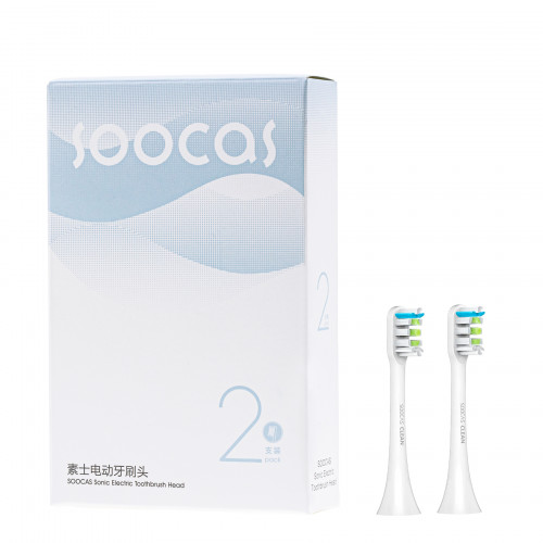 Насадки Xiaomi Soocas Белая BH01W, 2 шт. Насадки Xiaomi Soocas Белая BH01W, 2 шт.