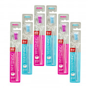 Набор зубных щеток Splat Whitening medium 6 штук