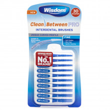 Ершики Wisdom цилиндрические Clean Between Pro S, 30 шт