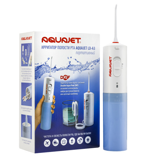 Ирригатор Aquajet LD-A3, голубой