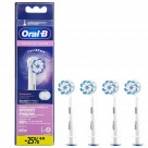 Насадки Braun Oral-B Sensitive Clean, Clean & Care, 4 шт