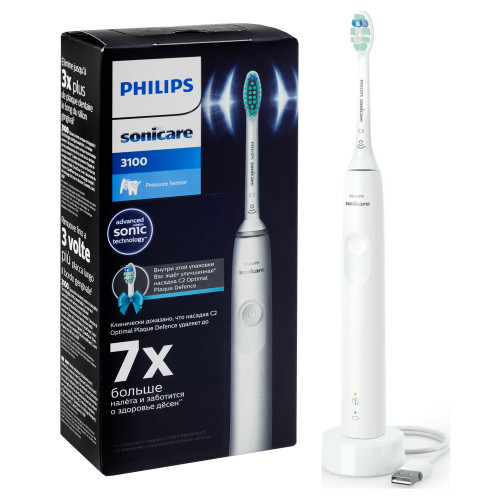 Электрическая зубная щетка Philips Sonicare 3100 series HX3673/13