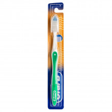 Зубная щетка Oral-B 1-2-3, зеленая, medium