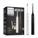 Набор щеток Philips Sonicare 9000 Diamond Clean H9914/57 розовая + черная