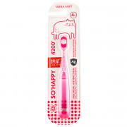 Зубная щетка Splat Junior So Happy 4200 розовая, ultrasoft