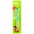 Зубная щетка Splat Kids зеленая от 2 до 8 лет, soft