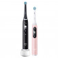 Электрическая зубная щетка Braun Oral-B IO Series 6 DUO, Black Lava и Light Rose