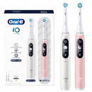 Электрическая зубная щетка Braun Oral-B IO Series 6 DUO, White Alabaster и Light Rose