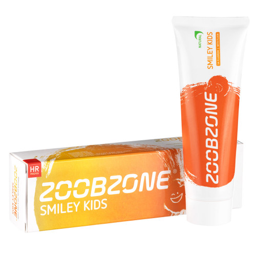 Зубная паста Zoobzone Smiley Kids апельсин, 50 мл
