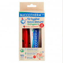 Набор BUCCOTHERM, Клубничный BIO, от 2 до 6 лет