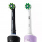 Набор зубных щеток Braun Oral-B Vitality Pro Protect X Clean Cross Action, Black + Lilac Mist