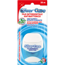 Зубная нить Silver Care Antibakterial, 50 м