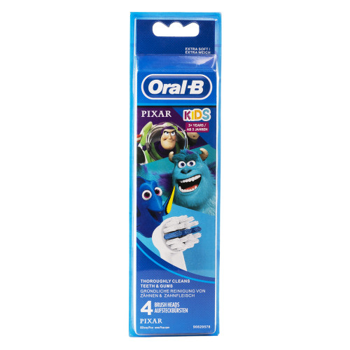 Насадки Braun Oral-B Kids Pixar детские, 4 шт.