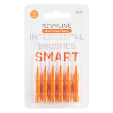 Ершики межзубные Revyline Smart, размер 1 оранжевые, 6 шт.