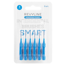 Ершики межзубные Revyline Smart, размер 3 голубые, 6 шт.