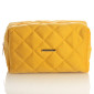 Косметичка дорожная вельветовая Revyline, желтая