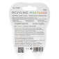 Зубная нить вощеная Revyline floss mini, полиэстер с бамбуковым углем, 15 м, бирюзовая