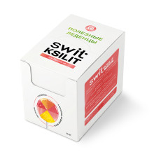 Леденцы на палочке Swit by Revyline Ksilit Mix с витамином С, 32 шт.