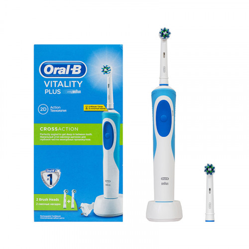 Электрическая зубная щетка Braun Oral-B Vitality Plus CrossAction Электрическая зубная щетка Braun Oral-B Vitality Plus CrossAction