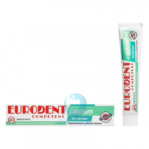 Зубная паста Eurodent Competent Calcium, 75 мл Зубная паста Eurodent Competent Calcium, 75 мл