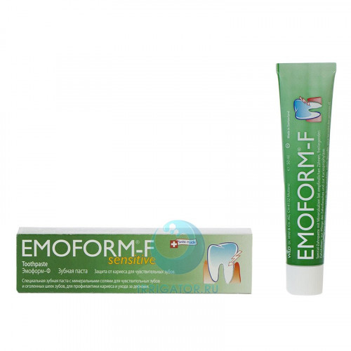 Зубная паста Dr.Wild emoform-f sensitive, 50 мл