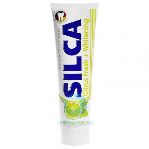 SILCA Citrus Fresh + Whitening 100 мл отбеливающая зубная паста