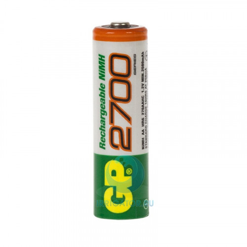 Батарейки Rechargeable GP2700 аккумуляторные 1 штука