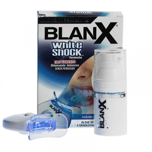 Комплекс Blanx white shock 30 мл для интенсивного отбеливания Комплекс Blanx white shock 30 мл для интенсивного отбеливания