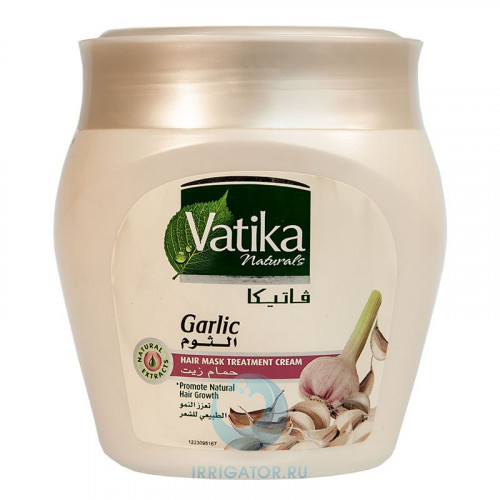 Маска Dabur Vatika Garlic против выпадения волос, 500 г