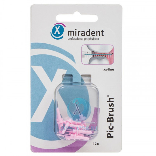 Ершики Miradent Pic-Brush reffil хx-fine, 12 шт